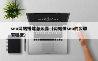 莘县seo网站搭建怎么弄（网站做seo的步骤有哪些）